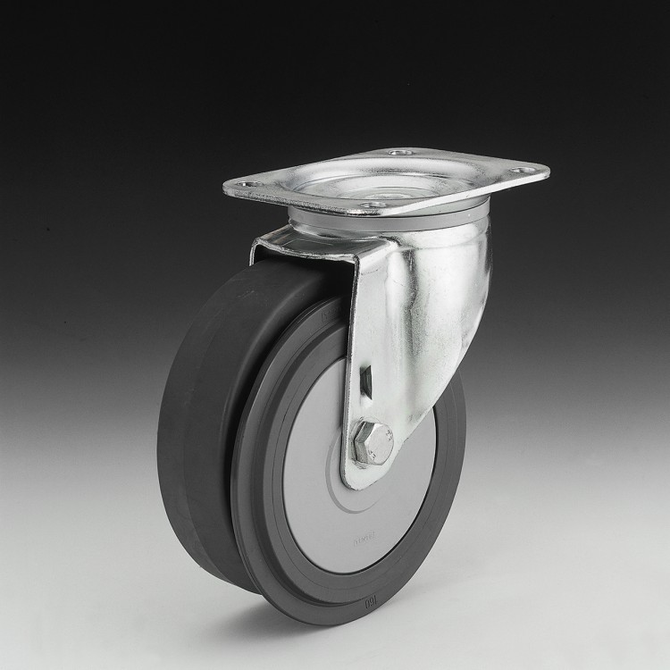 W120 – Swivel autowalk wheel 160 Ø with disc brake