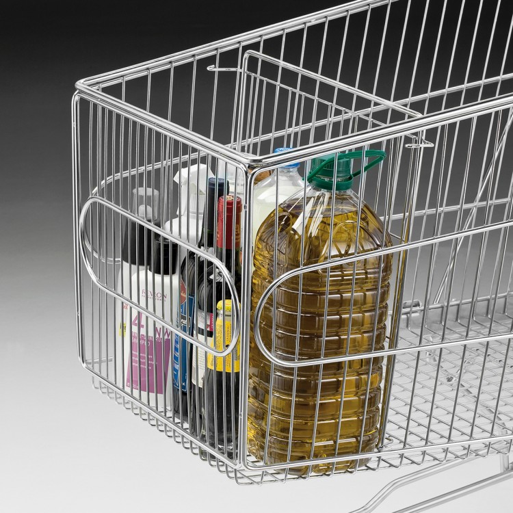 Vertical basket divider