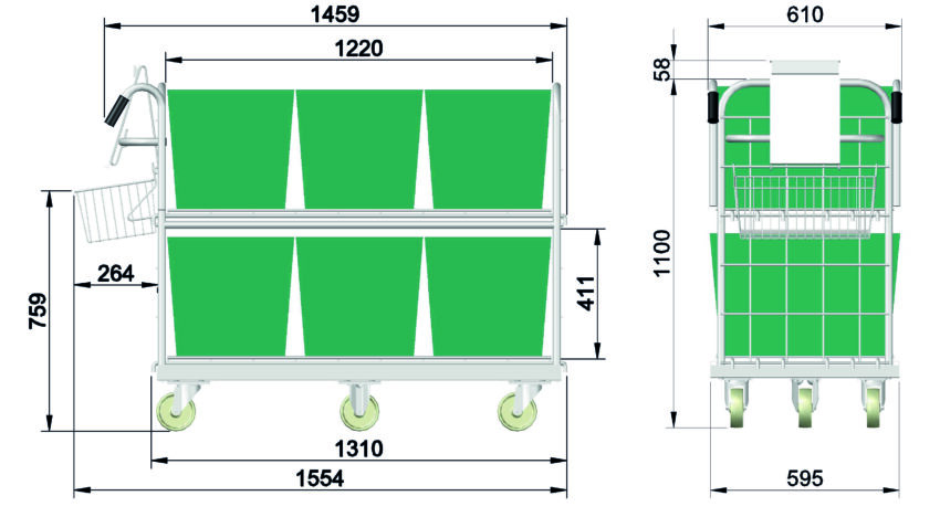 ONLINE TROLLEY 1100 (PICKING)