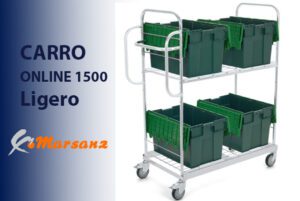 Carro online 1500 ligero. Un nuevo concepto de carro para preparación de pedidos